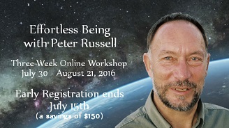 Effortless Being Workshop with Peter Russell